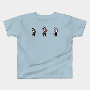 Covid 19 Kids T-Shirt - Socially Distant Amigo Salute by DRBlakeman